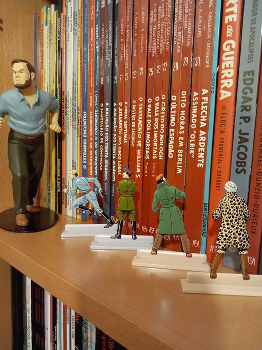 Coleção completa "Blake e Mortimer", Studio Jacobs, 2020 (4 Figuras)