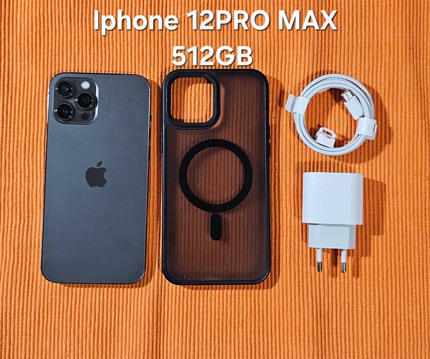 Iphone 12PRO MAX 512GB.  86% Bateria. Muito bom