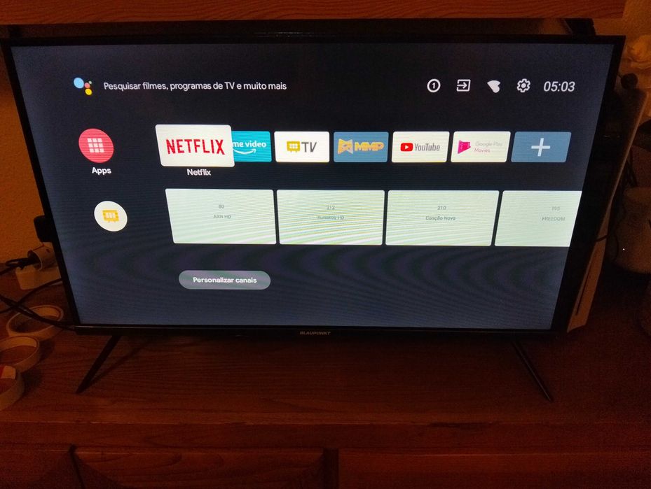 Android TV blaukpunt de 32 polegadas