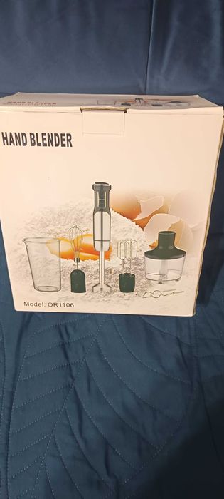 Blender Ręczny 1200W Wielofunkcyjny mikser Zestaw 6W1