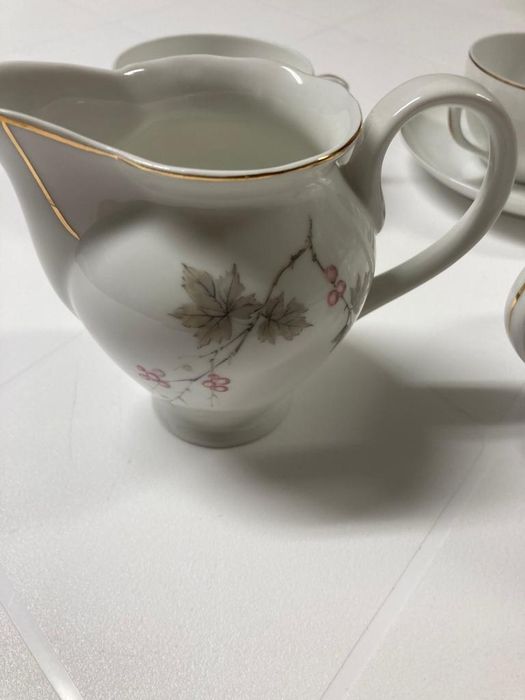 Vista alegre serviço de chá antigo