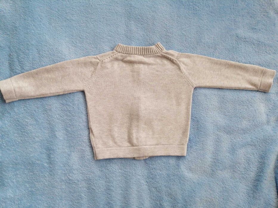 Sweterek rozpinany dla chłopca 86 CM (18 miesięcy)