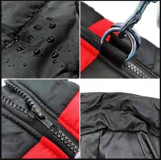 Casaco quentinho e à prova de água para cão