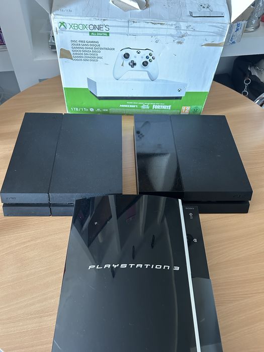 Zestaw Ps3 fat, ps4 fat, ps4 fat, xbox one s