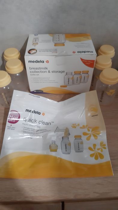 Нові Пляшечки для зберігання грудного молока MEDELA 150 мл
