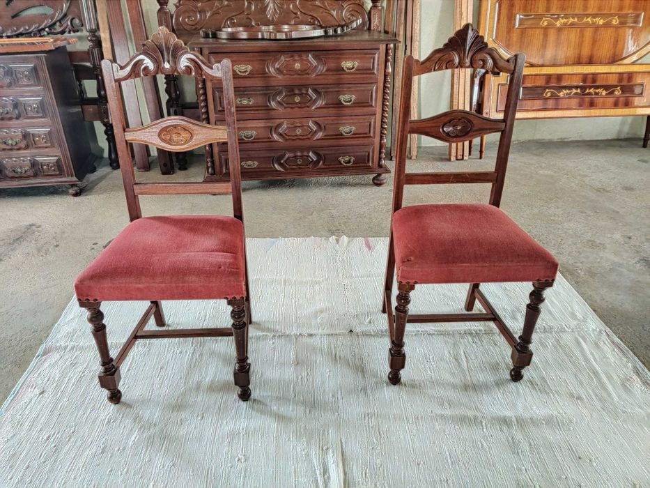 Cadeiras de quarto vintage