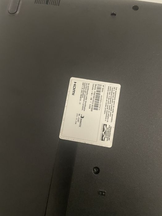 Notebook Positivo Stilo XCi3650 com defeito – para peças/reparação