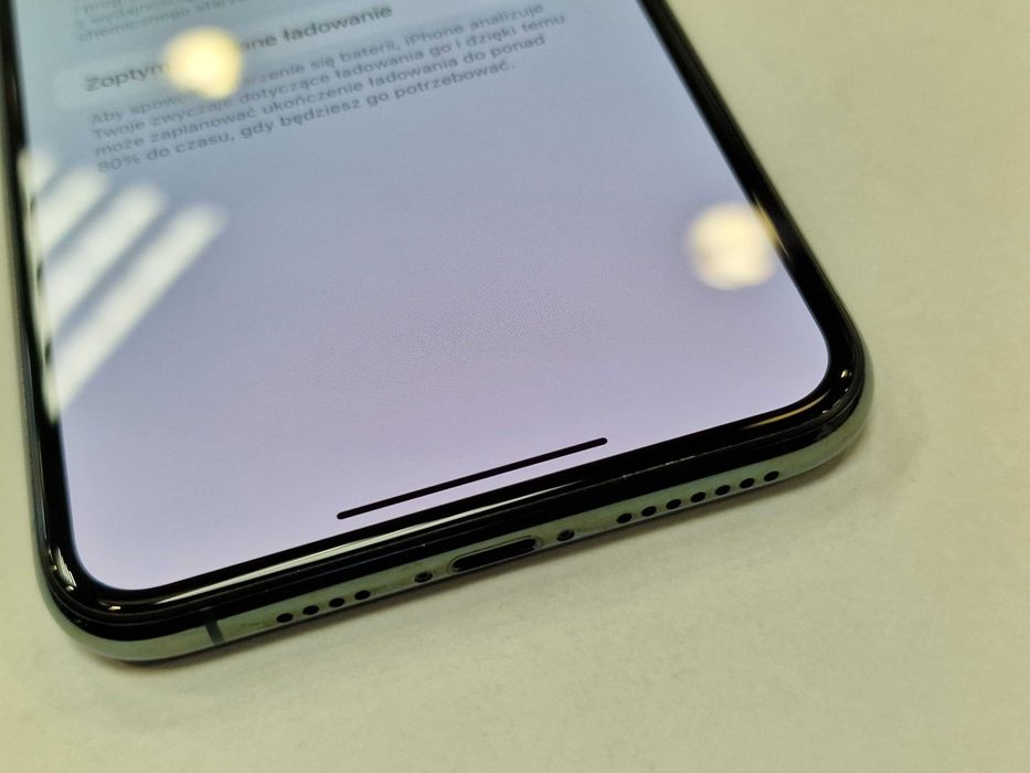 Iphone 11 PRO MAX 64GB/ Green/ Bat 100%/ Grade A-/ Gwarancja + ładowar