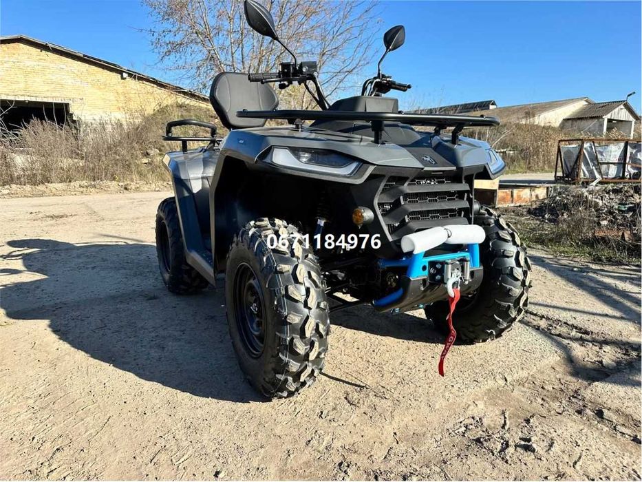 Квадроцикл Segway 500 F A6 AT 5L Base (silver-blue) Сегвей доставка