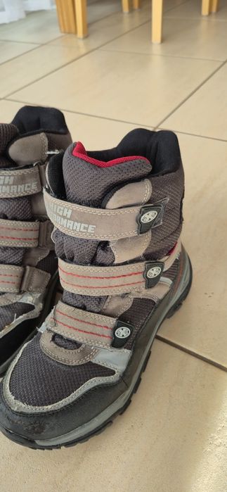 Buty zimowe, kozaki na rzepy rozmiar 39