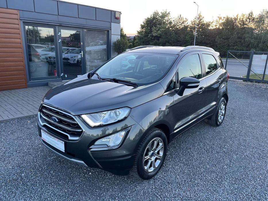 Ford EcoSport Titanium! Ledy! Nawigacja! Półskóra! Klimatronik! Chromy!
