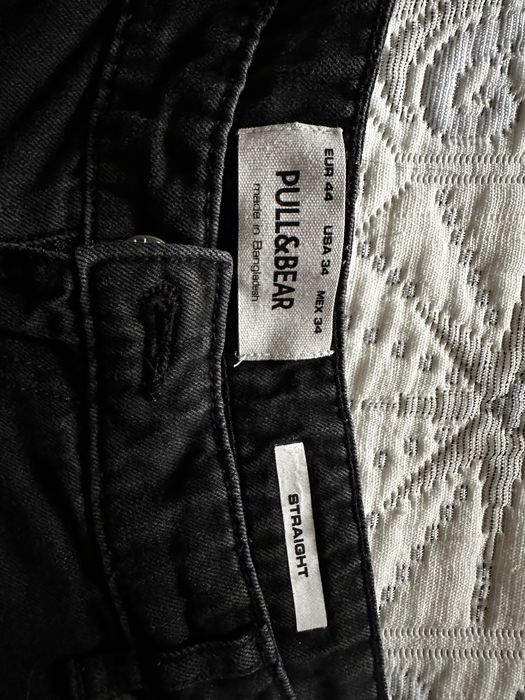 Calçoes pretos da Pull & Bear