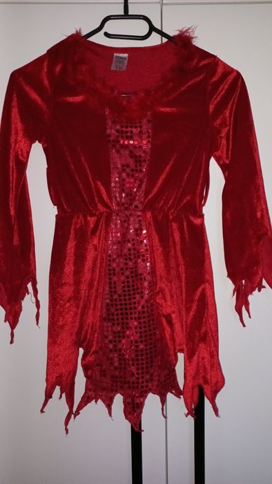 Strój tancerki na bal przebierańców na wiek 7-8 lat