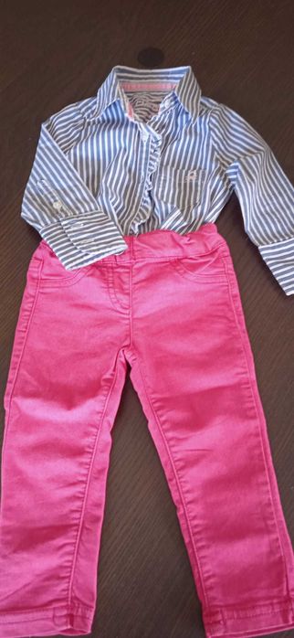 Camisa e calça menina