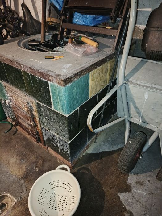 Piec kaflowy i piec do pralni