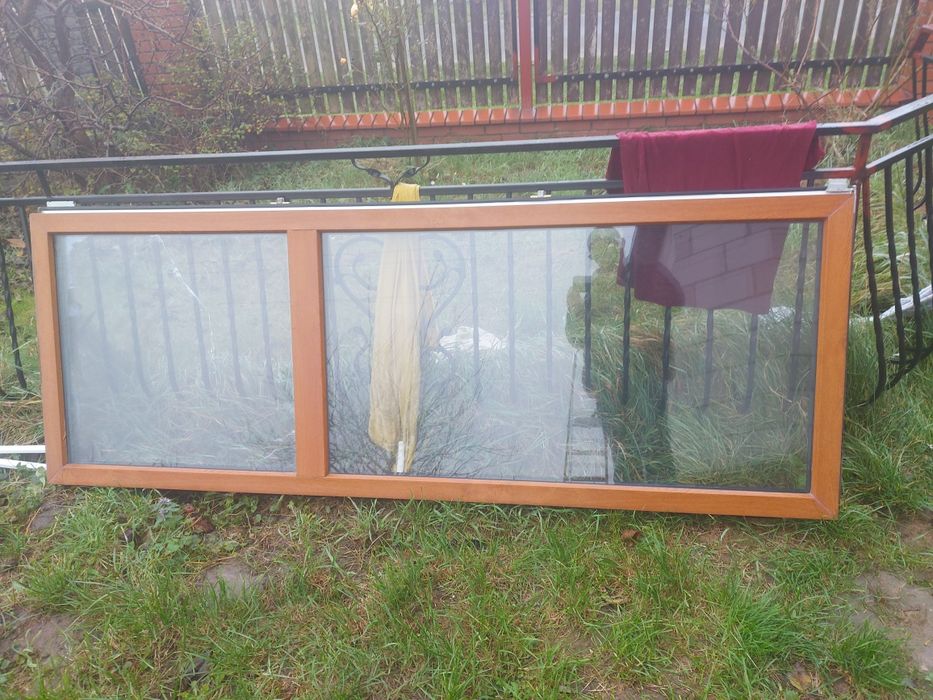 Okna dwu szybowe 4 sztuki