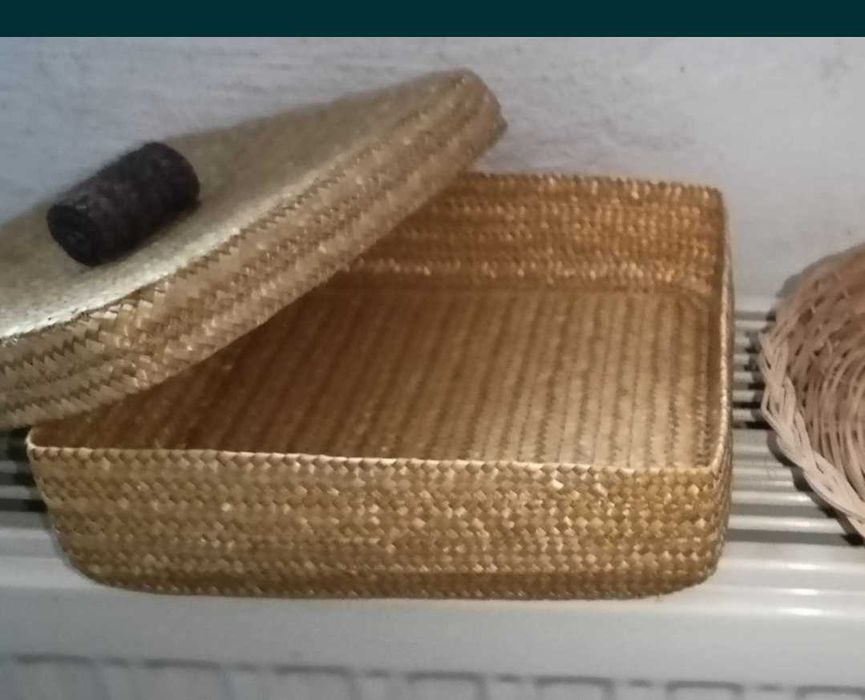 Slomiany koszyczek retro PRL