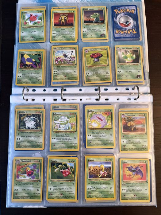 Cartas Pokémon Raras Colecção Antiga (225Cartas)