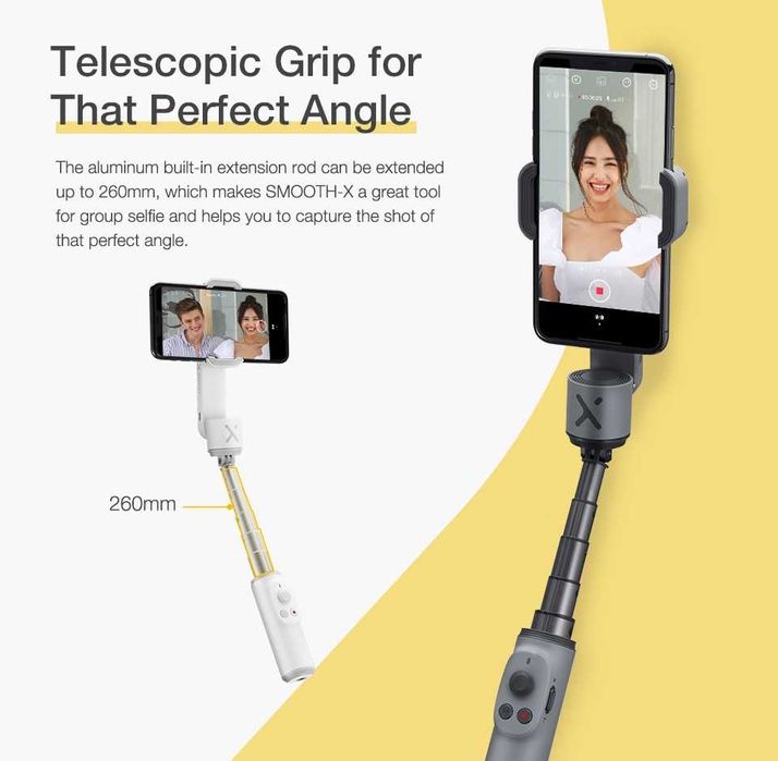 Estabilizador e extensão digital para smartphone Android Apple Iphone NOVO