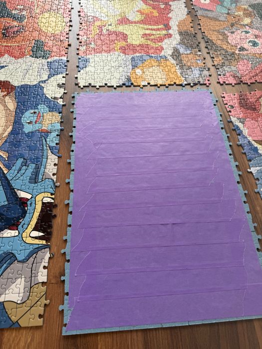 Puzzle Pokemon 5000szt - UŁOŻONE