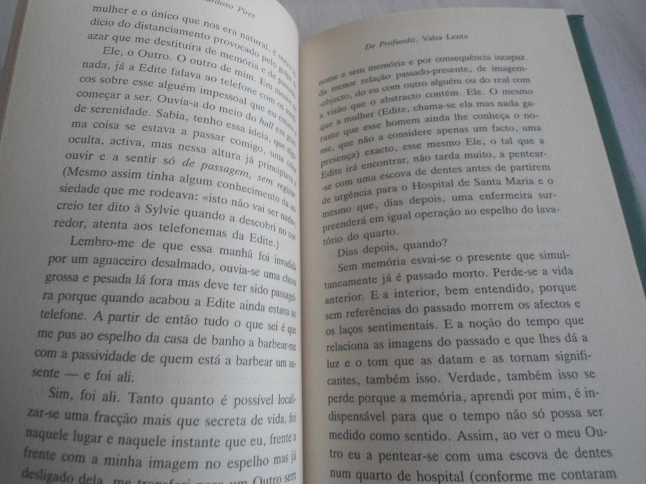 De profundis, Valsa Lenta por José Cardoso Pires