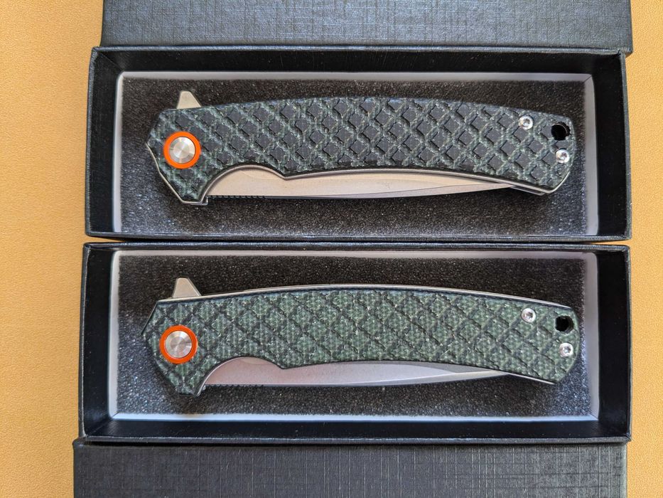 Нож TunaFire GT964. micarta. D2 steel. складной нож. ніж складний