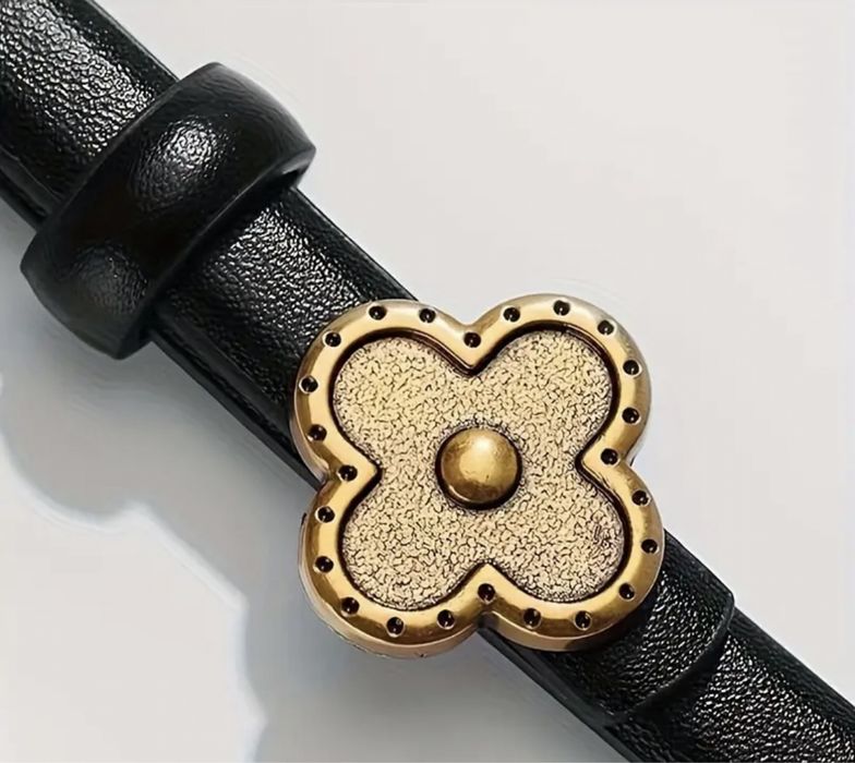 Brazowy Pasek skóra naturalna