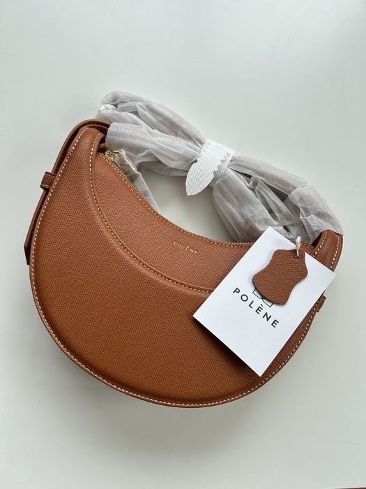 Сумка Polene Numero Dix коричнева