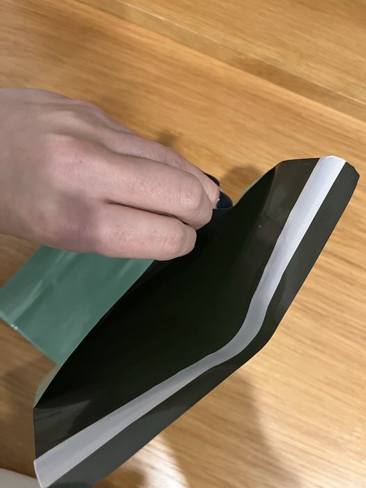 Sacos/ envelopes para encomendas verde menta 17 x 25.5