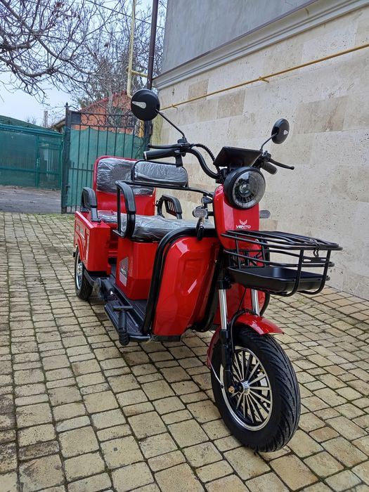 Електроскутер трицикл грузо/пасажир Smart 2000Вт, гарантія, муравей