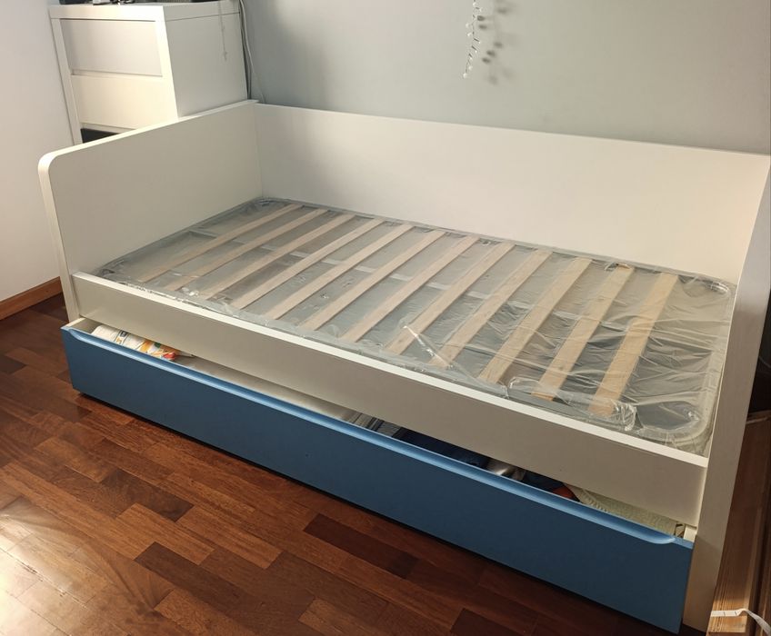Cama solteiro Madeira maciça