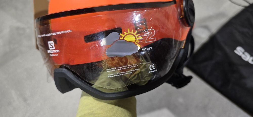 Kask narciarski junior Salomon