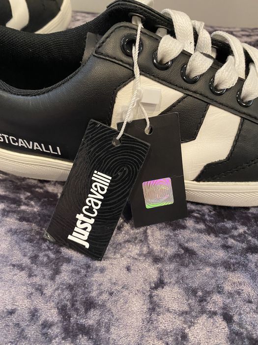 Кеди шкіряні Just Cavalli