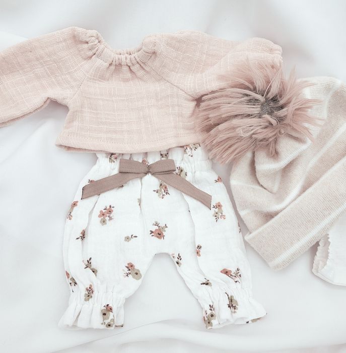 Zestaw ubranek dla lalki Myszki Uszyte Uszate