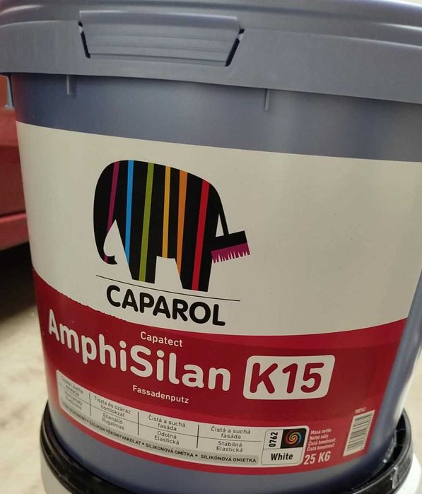 Caparol amphisilan K15 25 kg tynk silikonowy