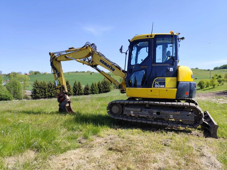 Komatsu PC 80 MR-3  Komatsu PC80 MR-3  CAT,VOLVO 139000 netto