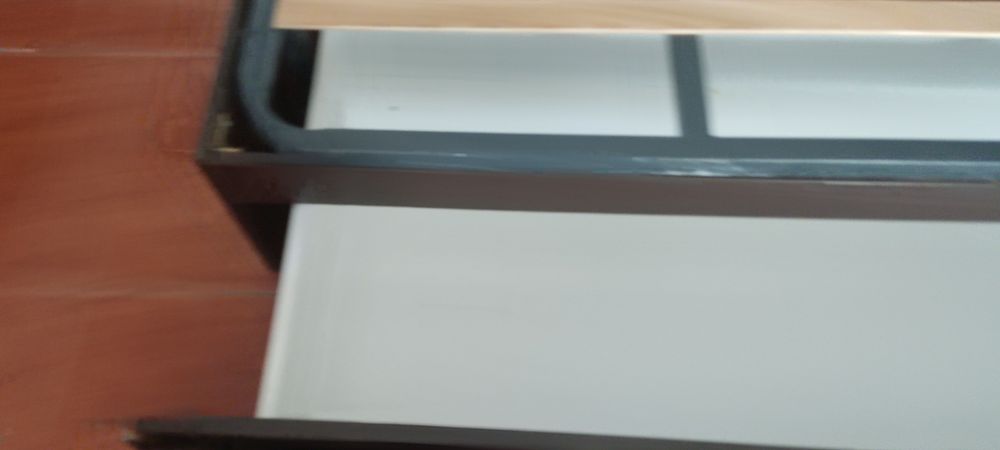 Desocupar _Cama casal Wengue com estrado e gavetão