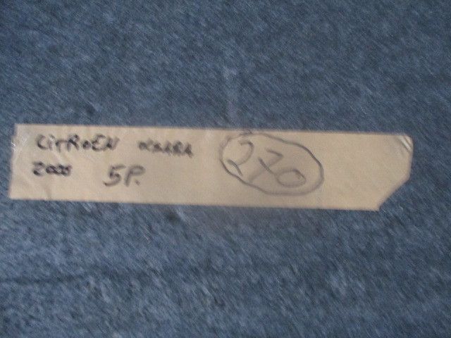Chapeleira / tampo da mala CITROËN XSara (N1)