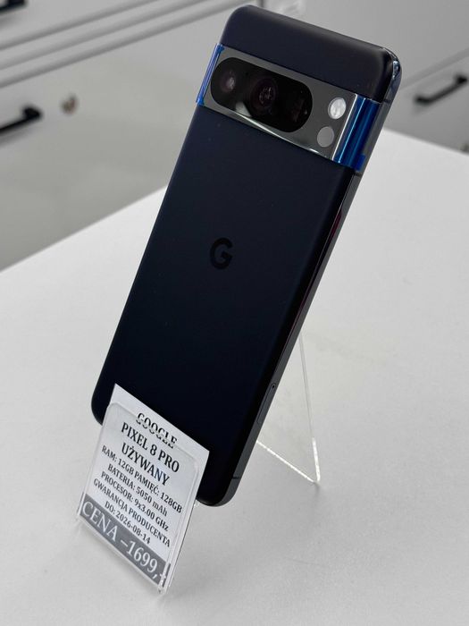 Google Pixel 8 PRO 12/128GB Gwarancja! Topcase Vivo *Raty 0%