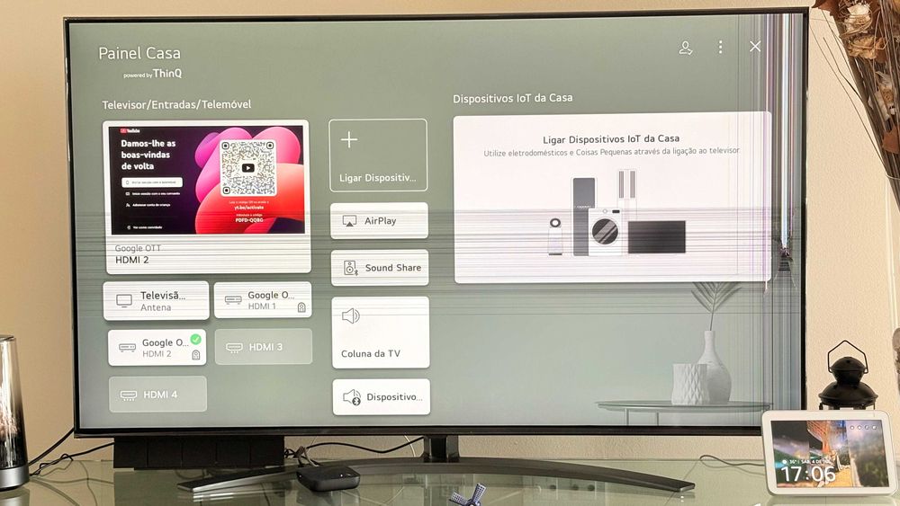 Smart TV LG NanoCell 55" (55NANO81) – Como Nova (Apenas c/ Linhas no Ecrã)
