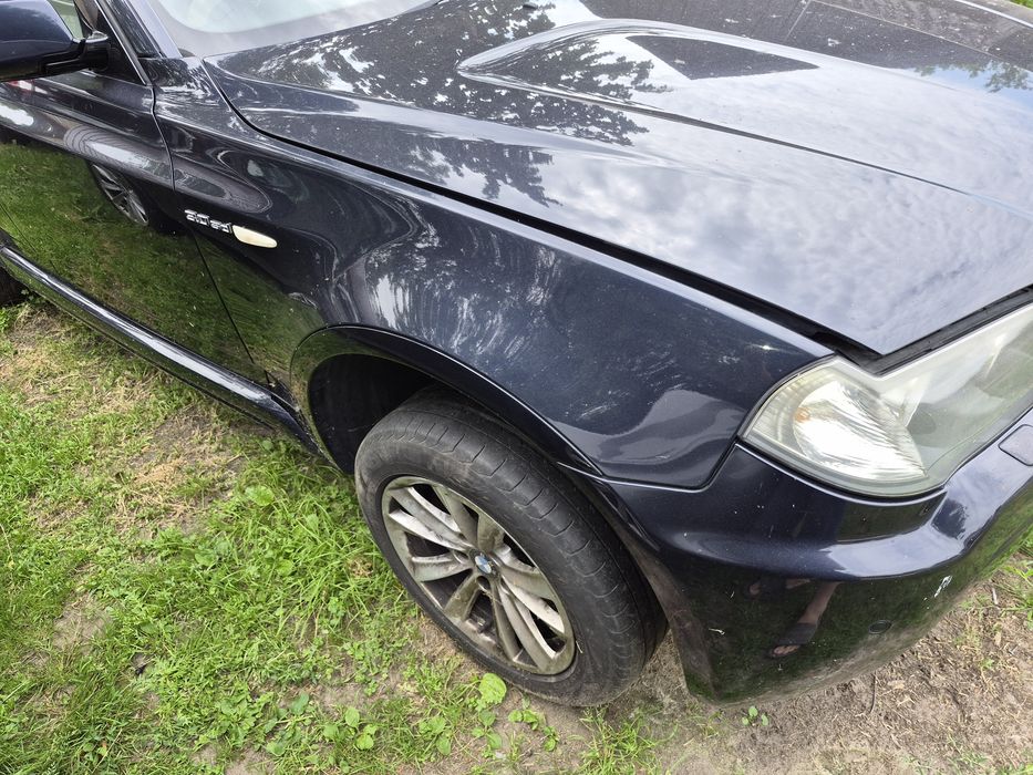 Błotnik lewy prawy bmw x3 e83 Monacoblau
