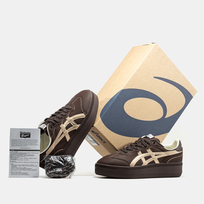 Кросівки Кроссовки Asics Onitsuka Tiger Tokuten Brown Коричневий Коричневый Кросовки повсякденні