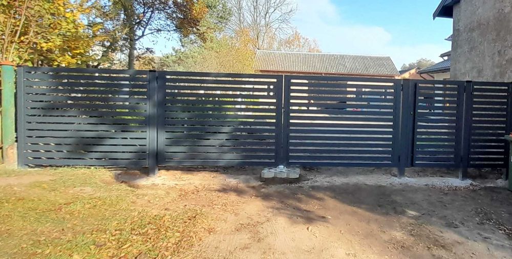 BRAMY Palisadowe 80X20 4M, 5M, 143CM, 173CM 7016SD Promocja!!