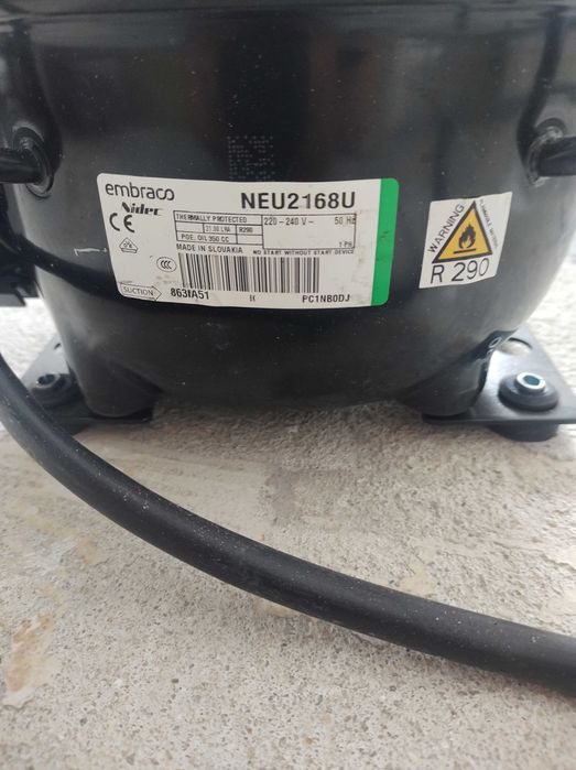 Vendo compressor de frigorífico novo