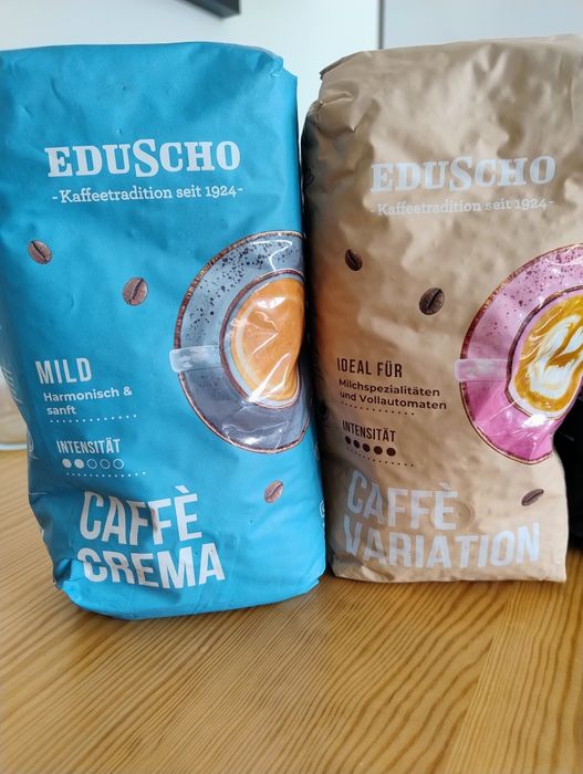 Kawy ziarniste Eduscho