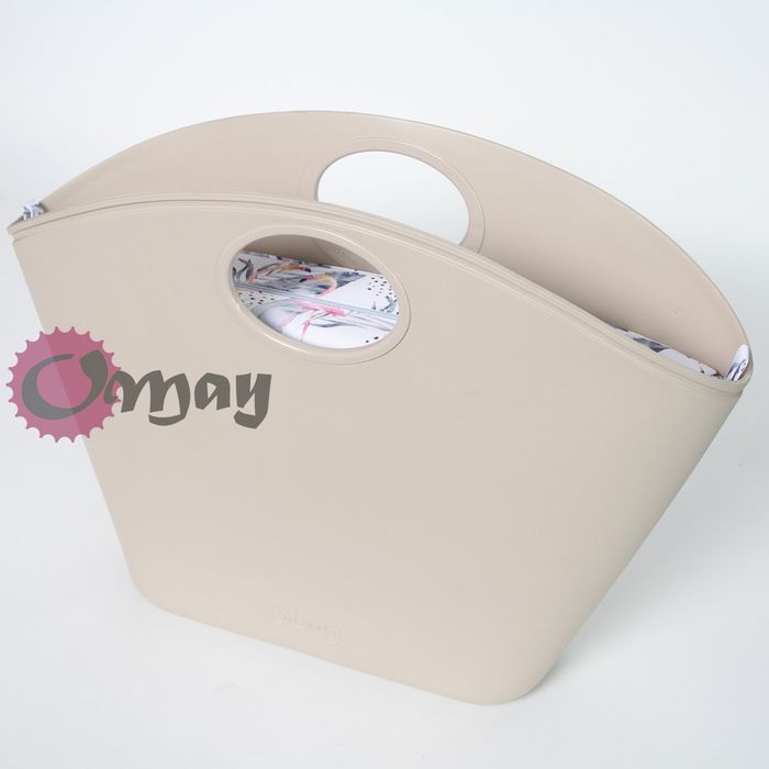 PASTELOWY organizer do OBAG SHARM flamingi wkład VIP 2 kieszenie OMAY