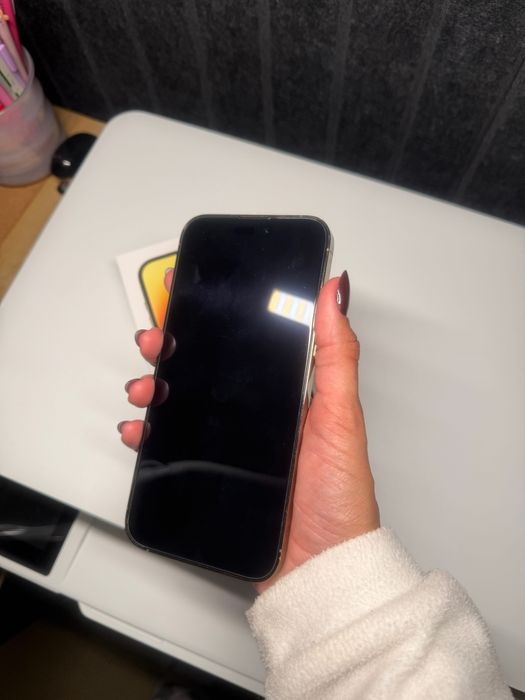 iPhone 14 Pro Max 512GB Gold - Impecável, Bateria Excelente