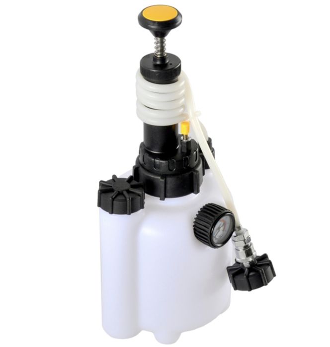 Zestaw do odpowietrzania hamulców i wymiany płynu 3L z ciśnieniową pom