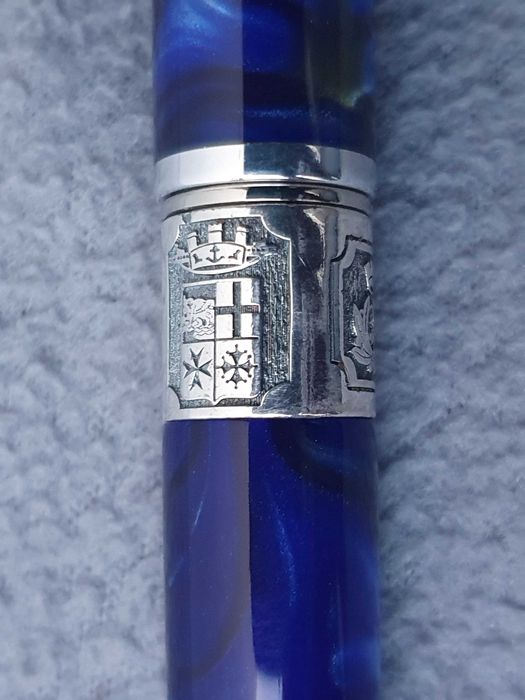 Caneta Marlen Marina Militare Special Slim Edition Roller Ball - Italy