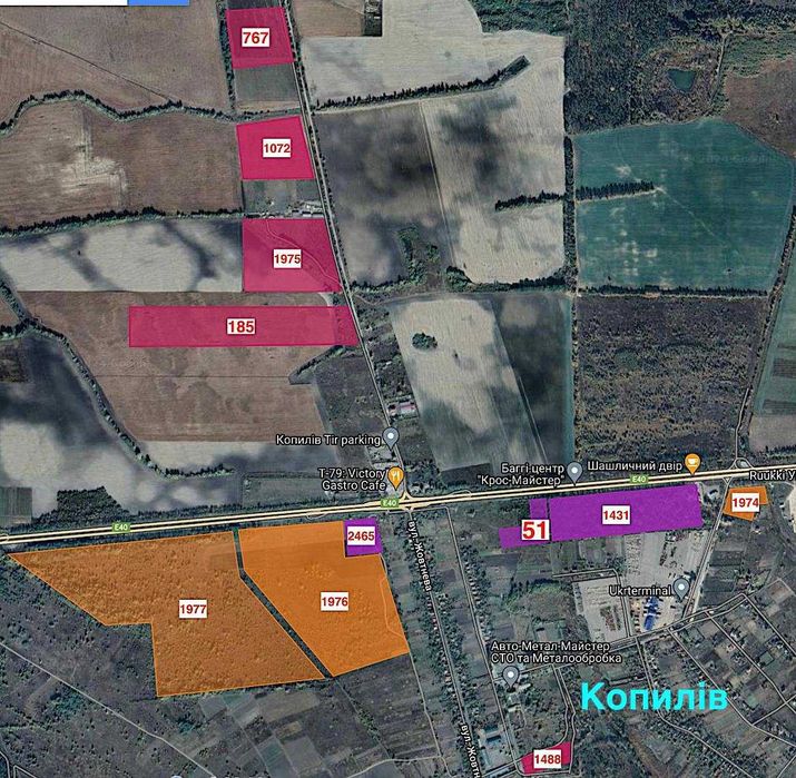 Фасадна ділянка 1Га Житомирська траса - Київ 20км Автотраспортне!